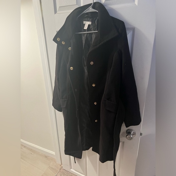 H&M black winter jacket - Picture 1 of 4